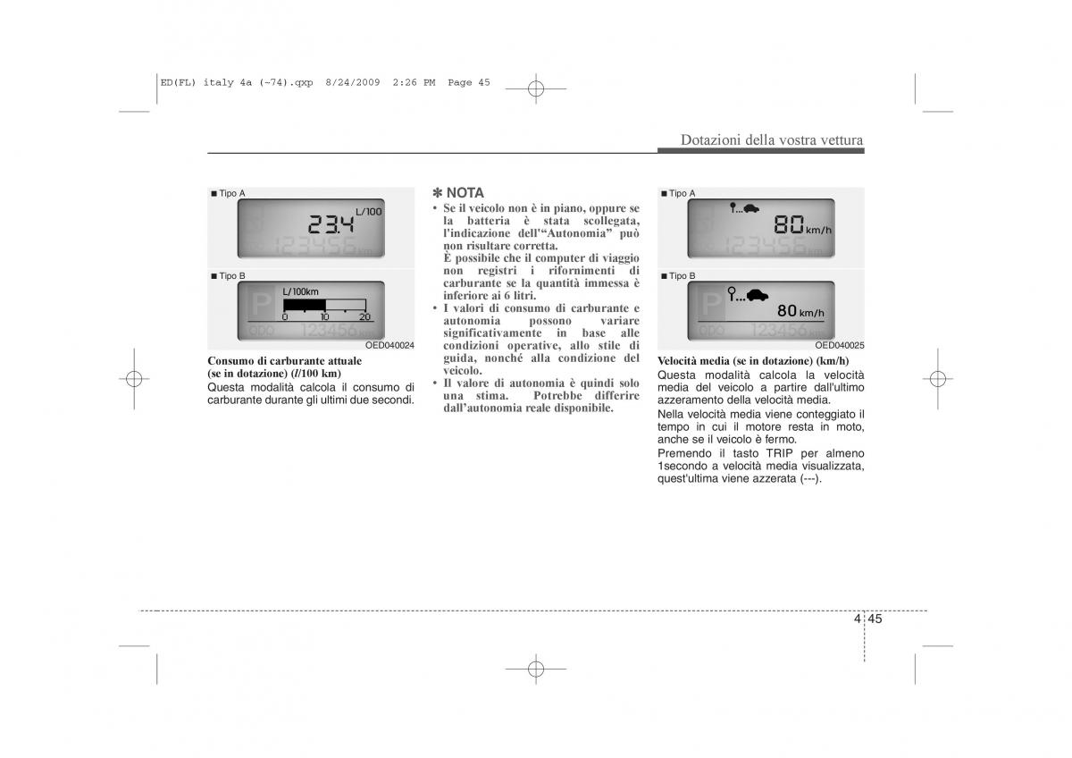 KIA Ceed I 1 manuale del proprietario / page 120