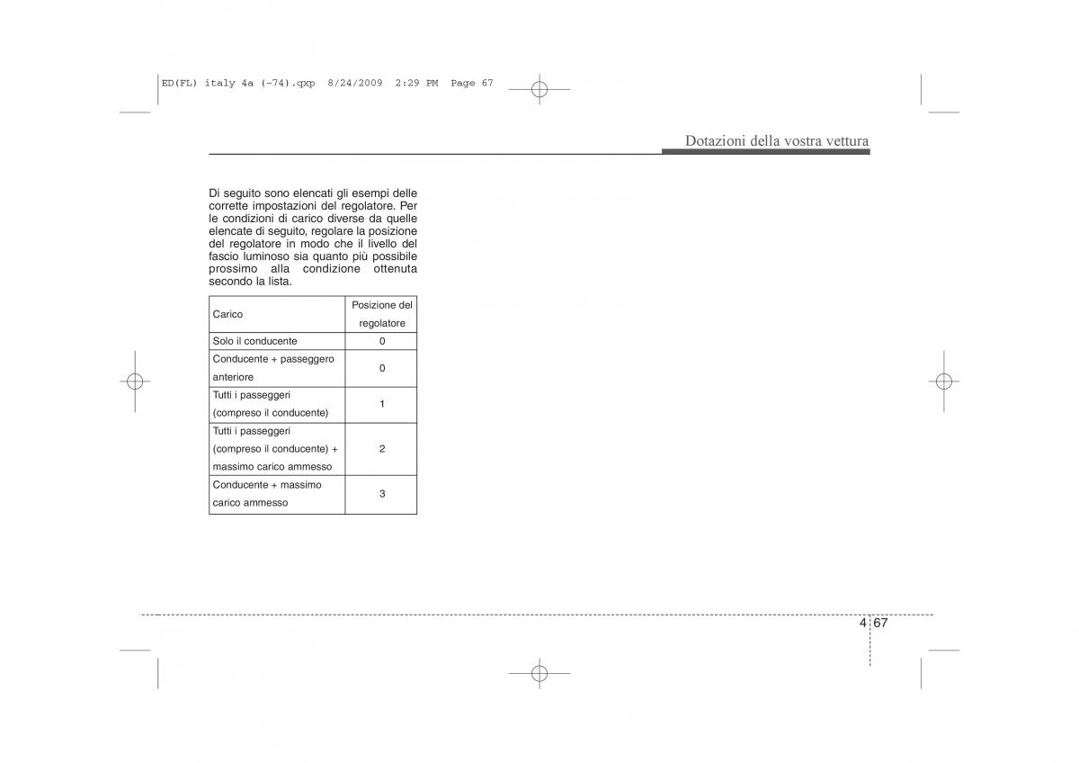 KIA Ceed I 1 manuale del proprietario / page 142