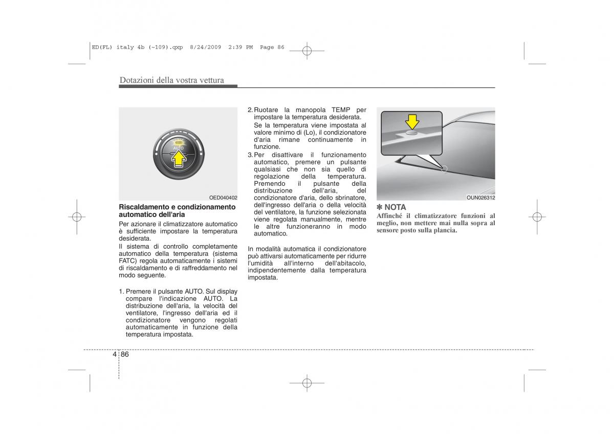 KIA Ceed I 1 manuale del proprietario / page 161