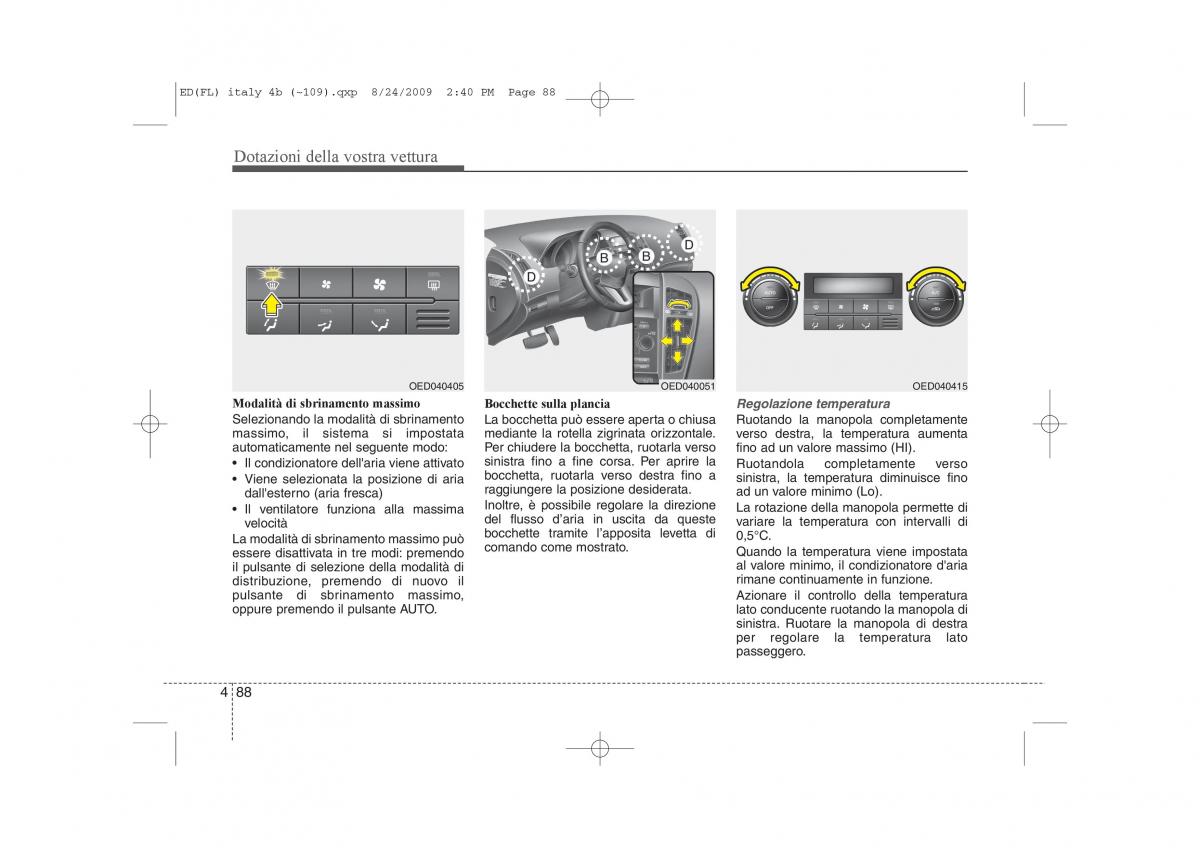 KIA Ceed I 1 manuale del proprietario / page 163