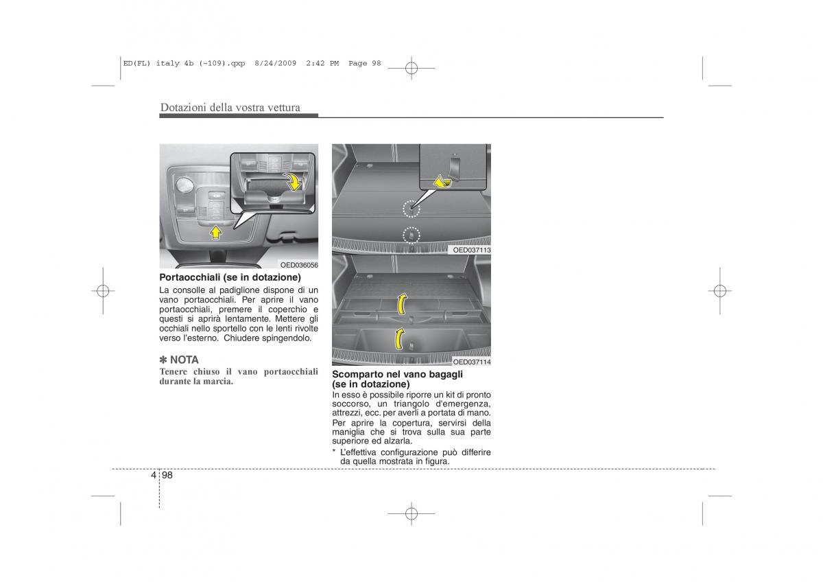 KIA Ceed I 1 manuale del proprietario / page 173