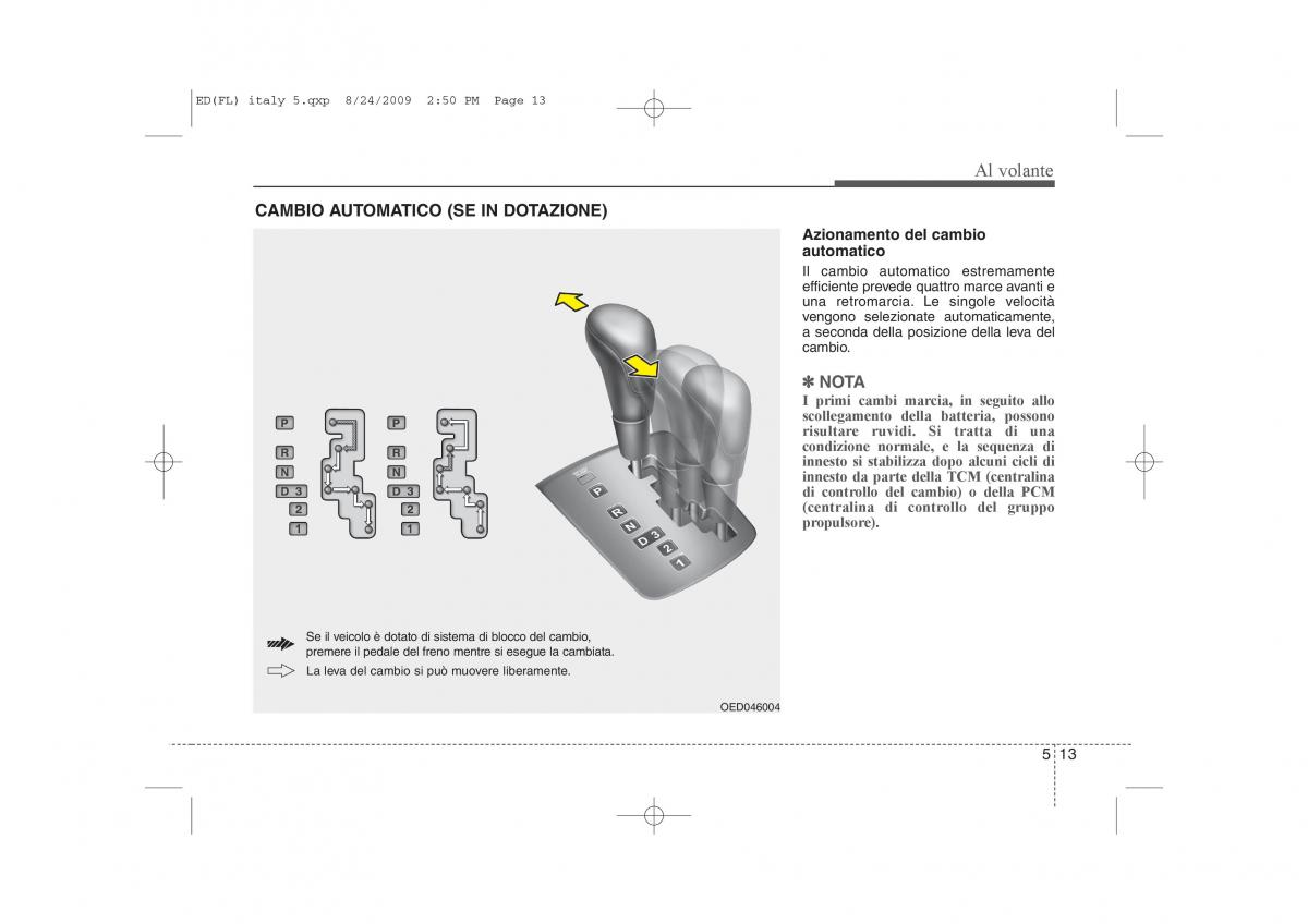 KIA Ceed I 1 manuale del proprietario / page 232