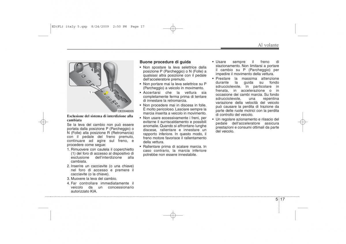 KIA Ceed I 1 manuale del proprietario / page 236