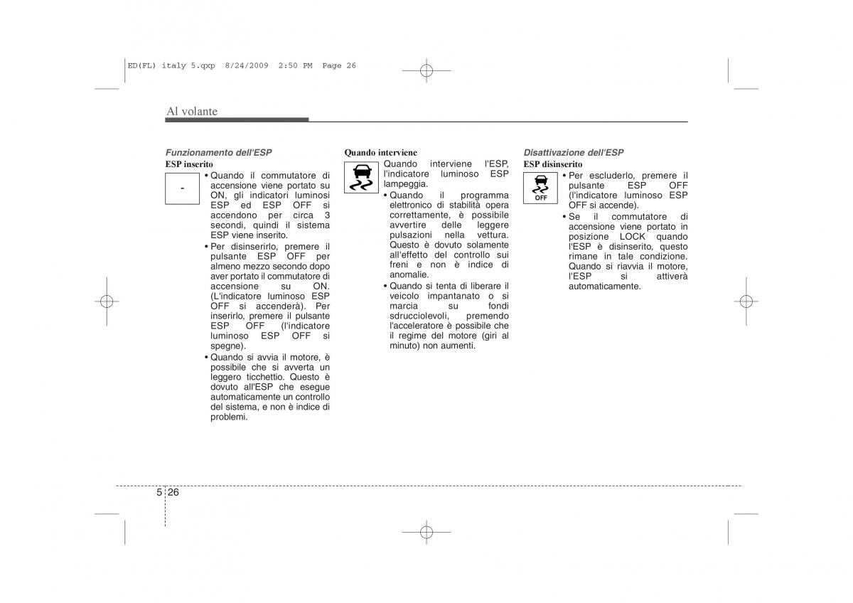 KIA Ceed I 1 manuale del proprietario / page 245