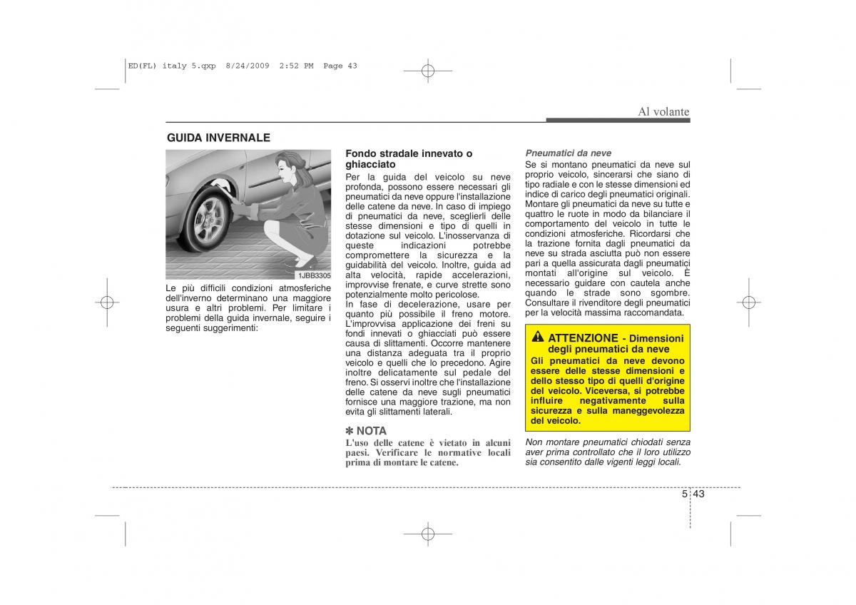 KIA Ceed I 1 manuale del proprietario / page 262