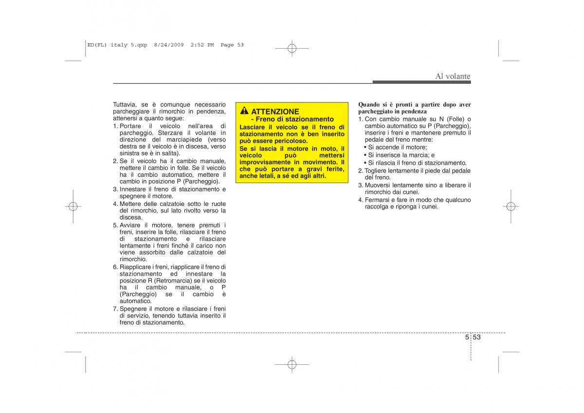 KIA Ceed I 1 manuale del proprietario / page 272