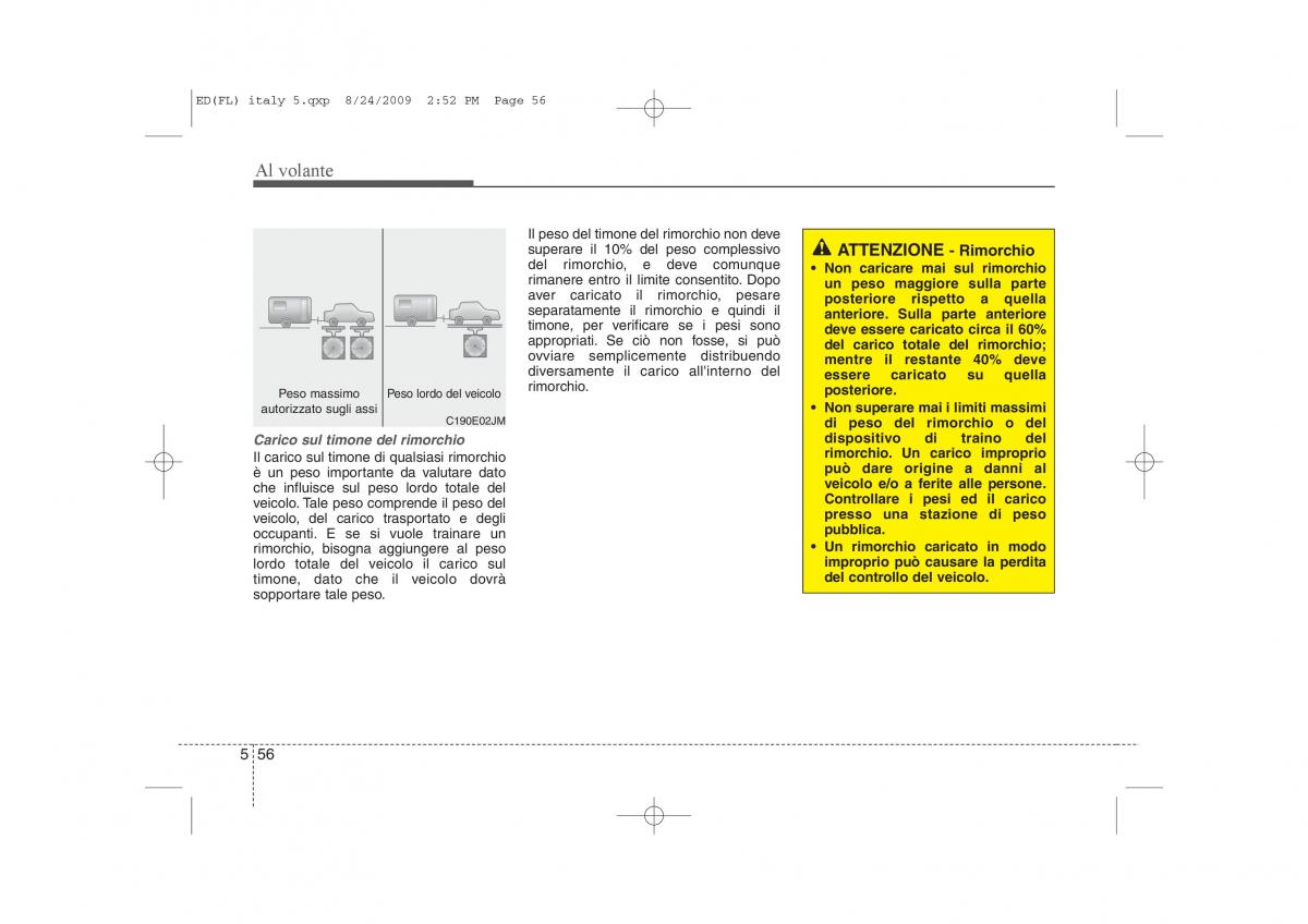 KIA Ceed I 1 manuale del proprietario / page 275