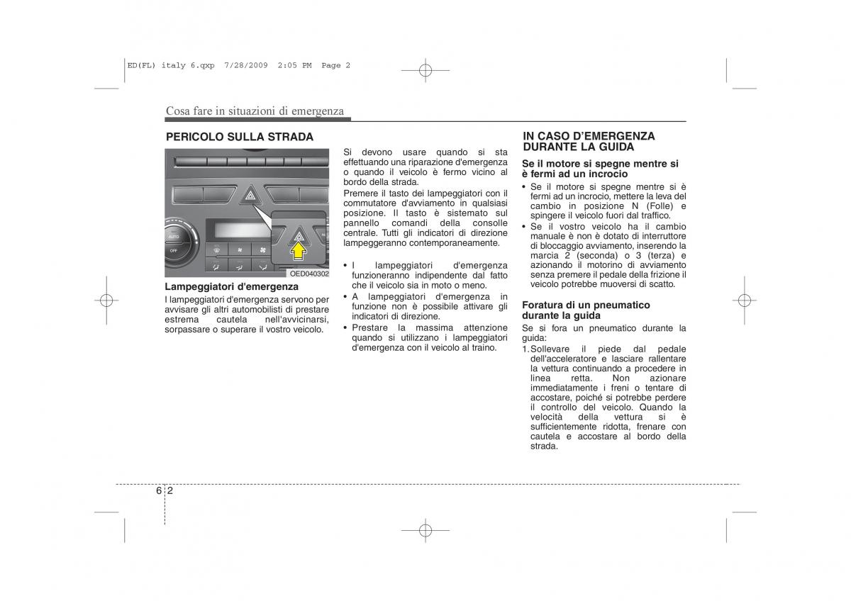 KIA Ceed I 1 manuale del proprietario / page 278