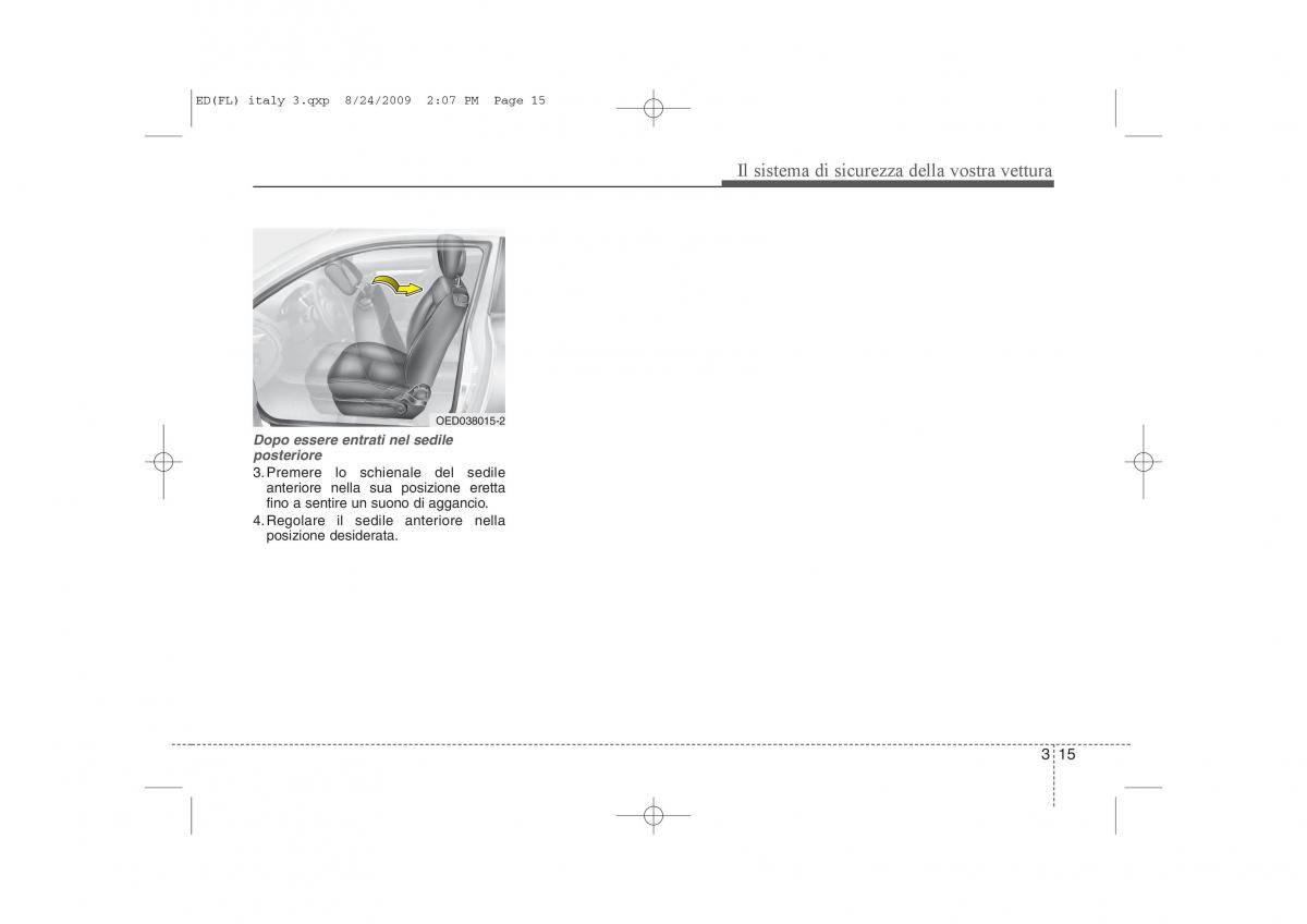 KIA Ceed I 1 manuale del proprietario / page 28