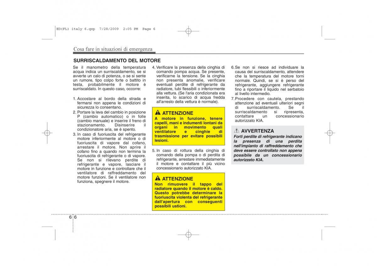 KIA Ceed I 1 manuale del proprietario / page 282