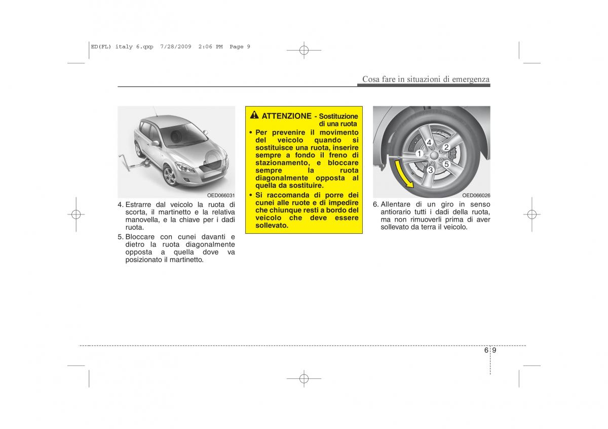 KIA Ceed I 1 manuale del proprietario / page 285