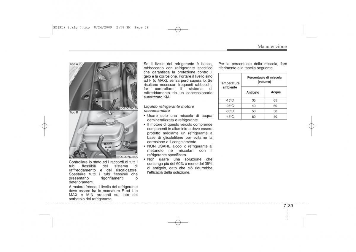 KIA Ceed I 1 manuale del proprietario / page 339