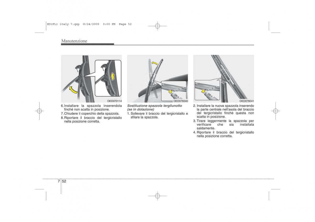 KIA Ceed I 1 manuale del proprietario / page 352