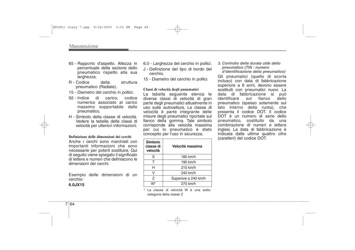 KIA Ceed I 1 manuale del proprietario / page 364