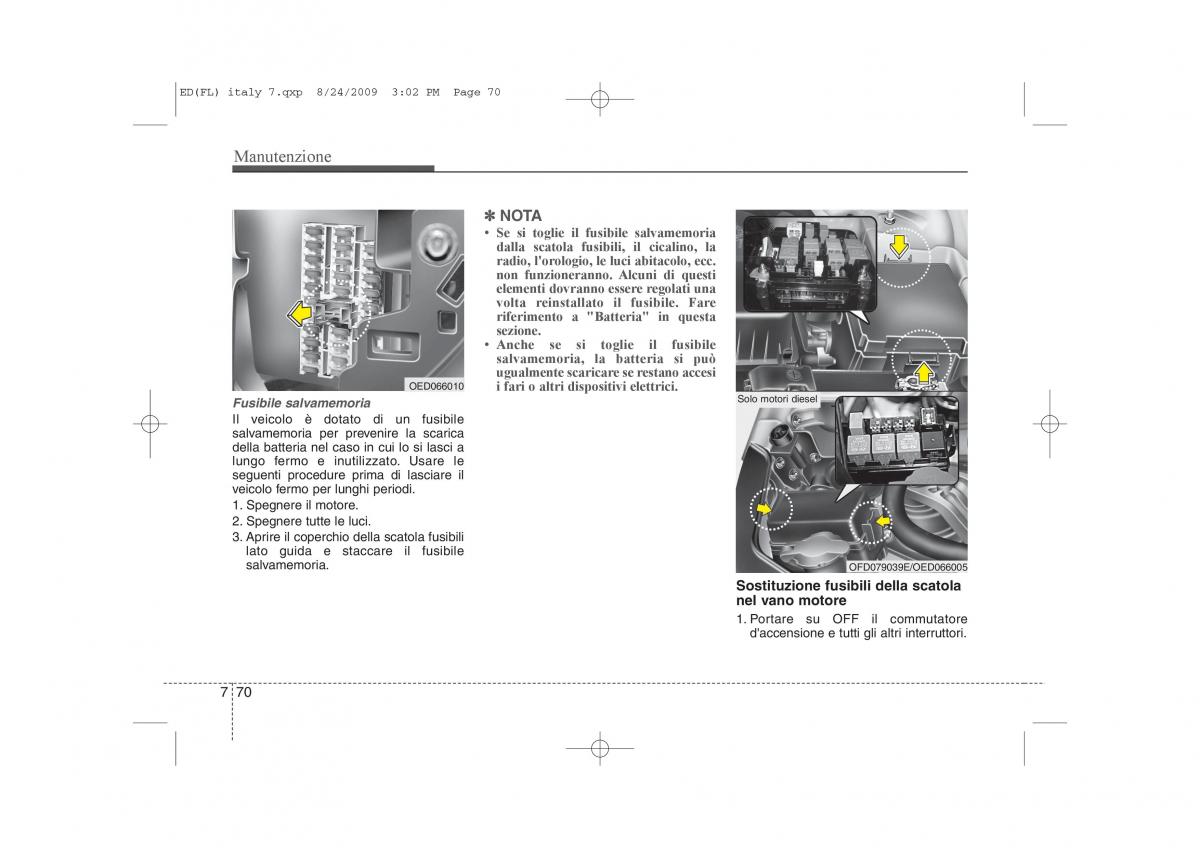 KIA Ceed I 1 manuale del proprietario / page 370