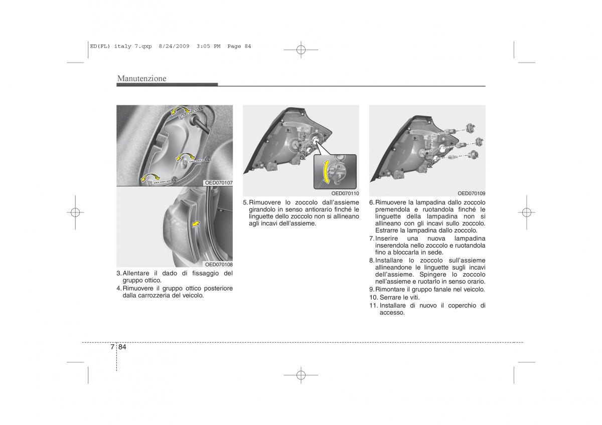 KIA Ceed I 1 manuale del proprietario / page 384