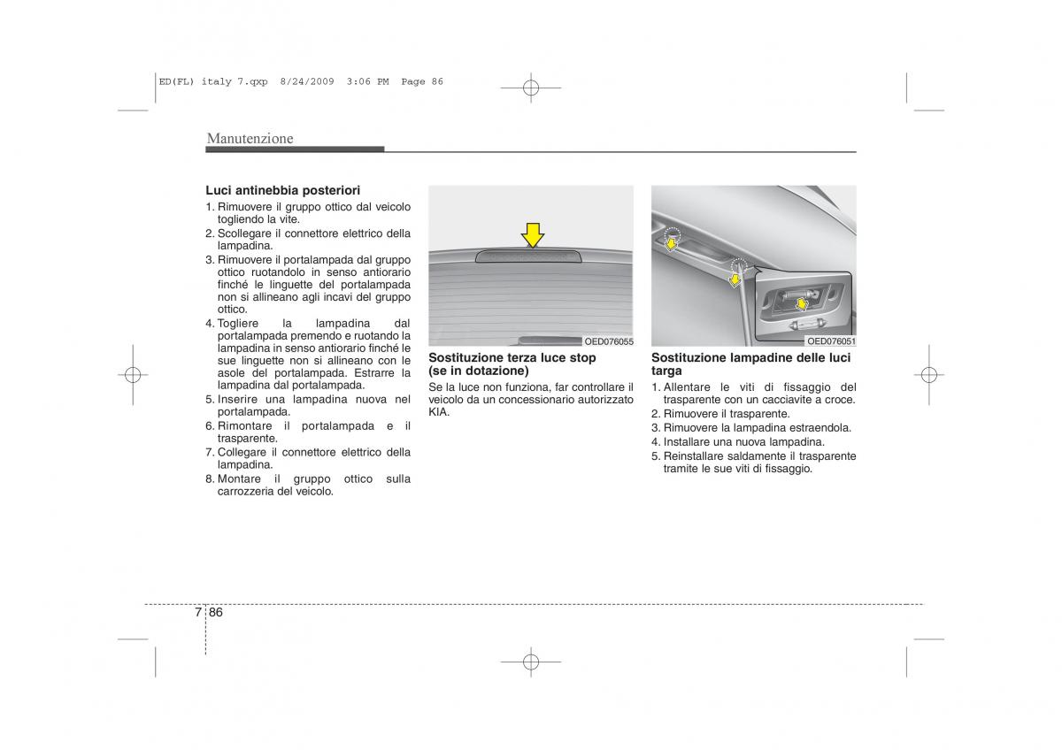 KIA Ceed I 1 manuale del proprietario / page 386