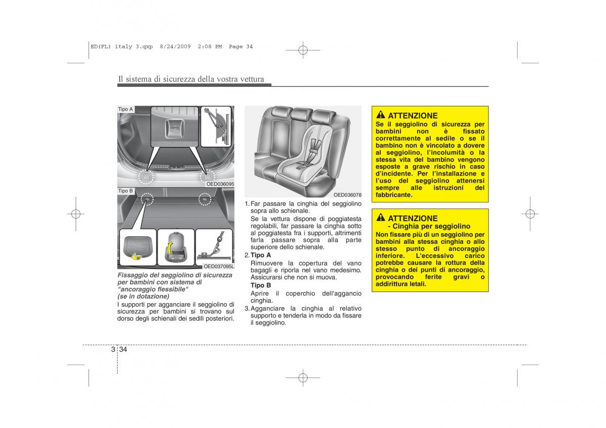 KIA Ceed I 1 manuale del proprietario / page 47