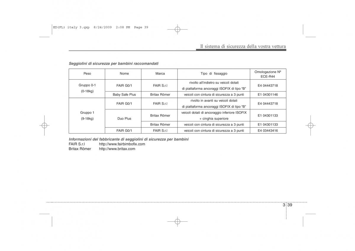 KIA Ceed I 1 manuale del proprietario / page 52