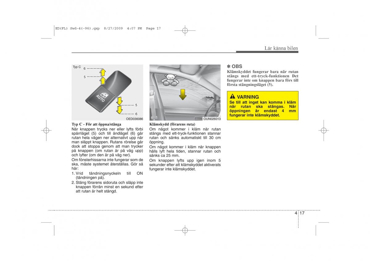 KIA Ceed I 1 instruktionsbok / page 78