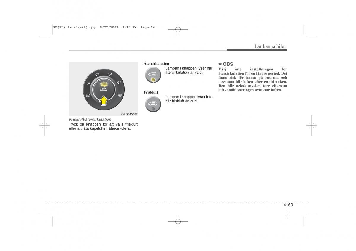 KIA Ceed I 1 instruktionsbok / page 130