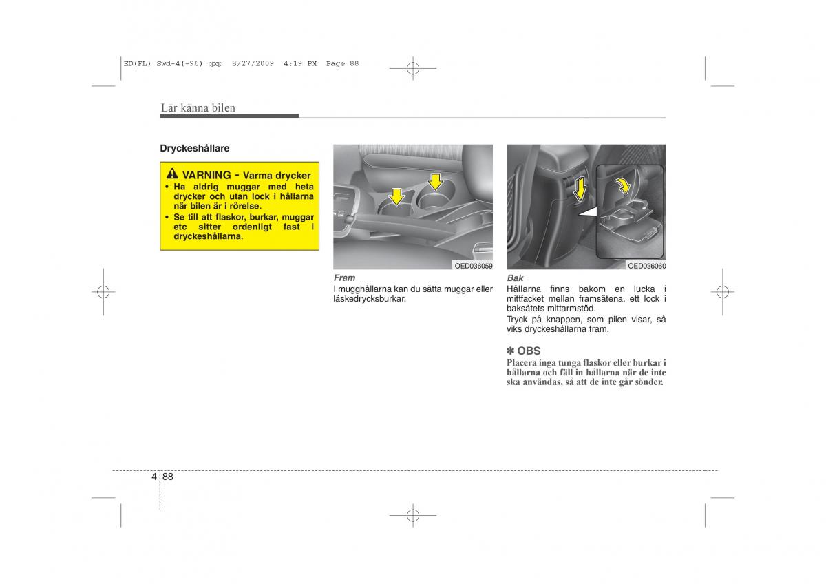 KIA Ceed I 1 instruktionsbok / page 149