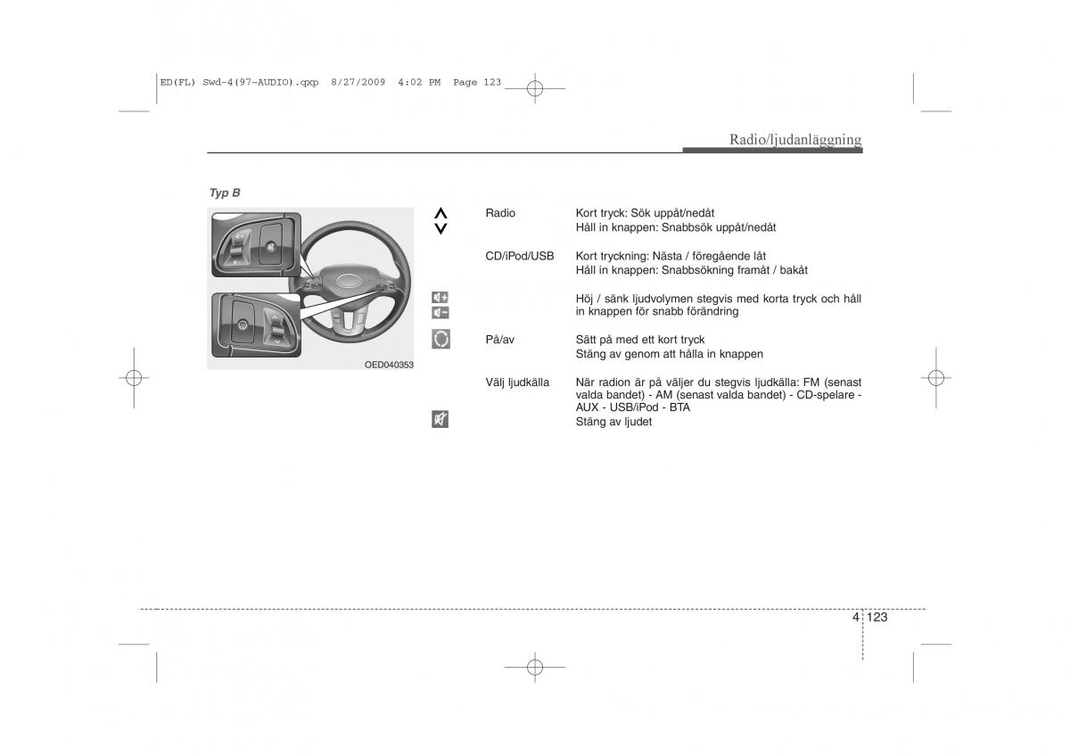 KIA Ceed I 1 instruktionsbok / page 184