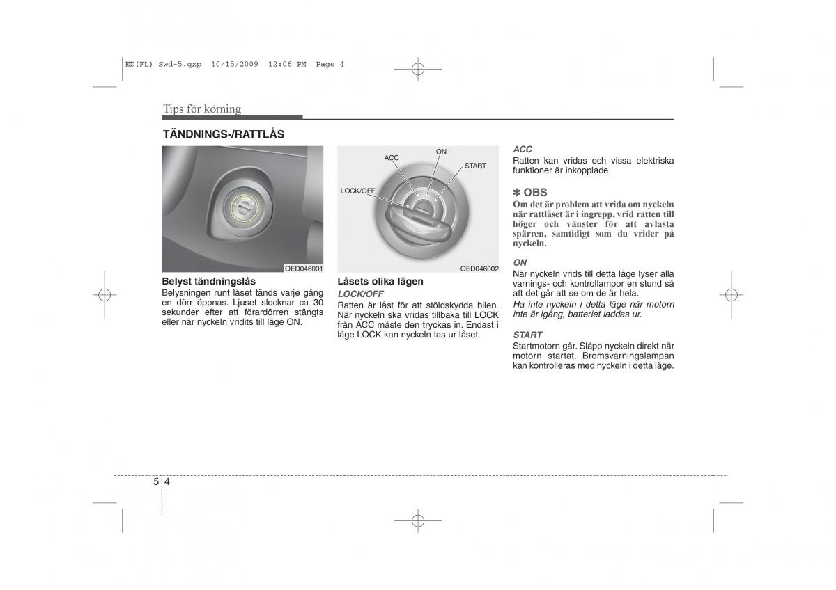 KIA Ceed I 1 instruktionsbok / page 194