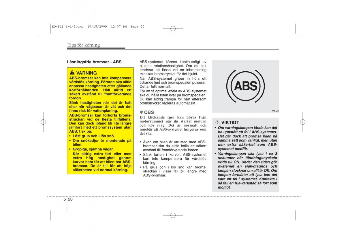 KIA Ceed I 1 instruktionsbok / page 210