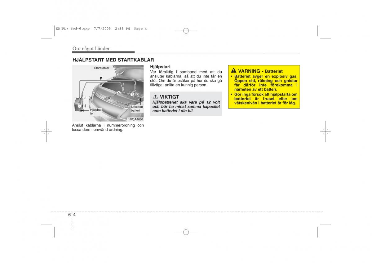 KIA Ceed I 1 instruktionsbok / page 240