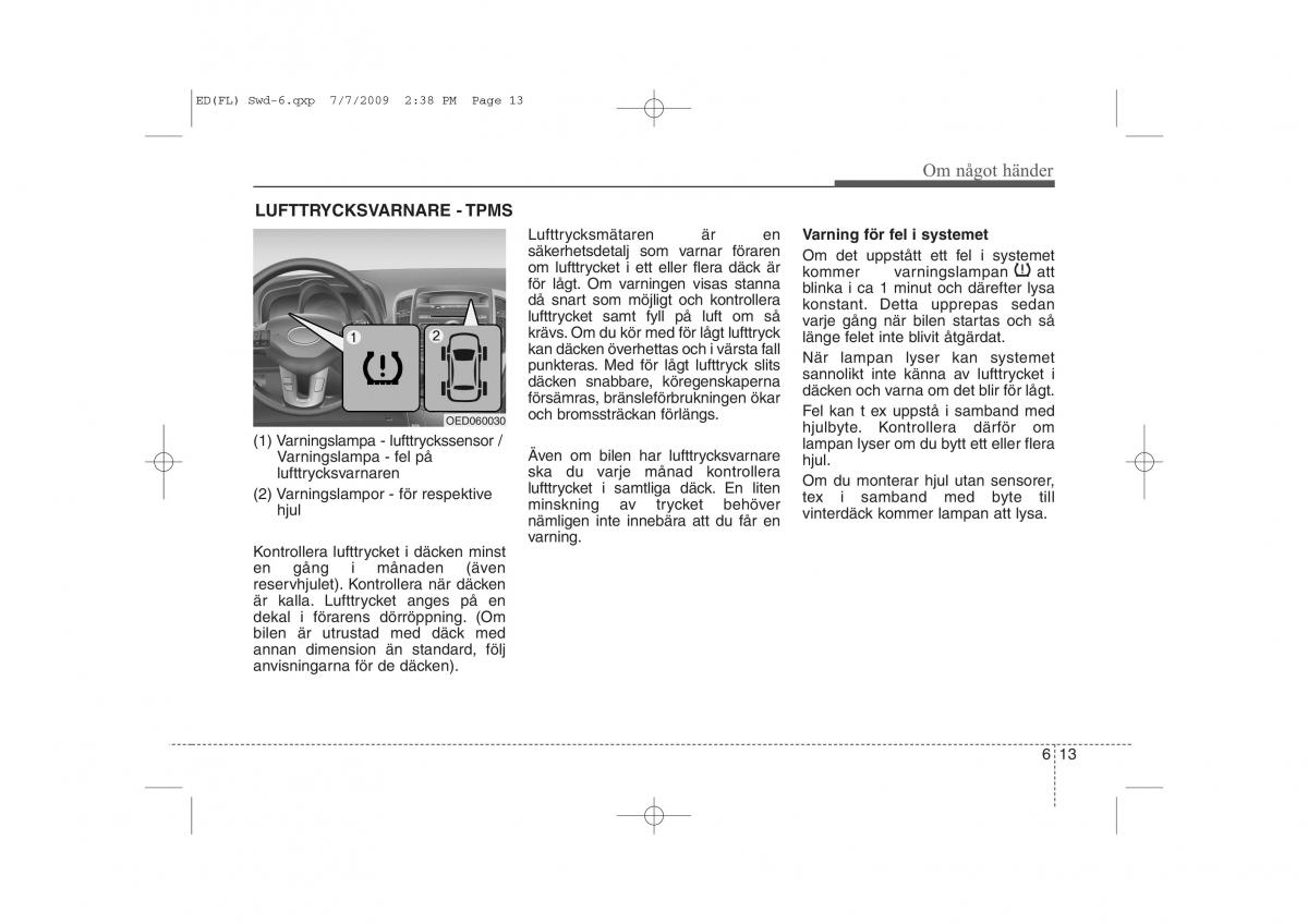 KIA Ceed I 1 instruktionsbok / page 249