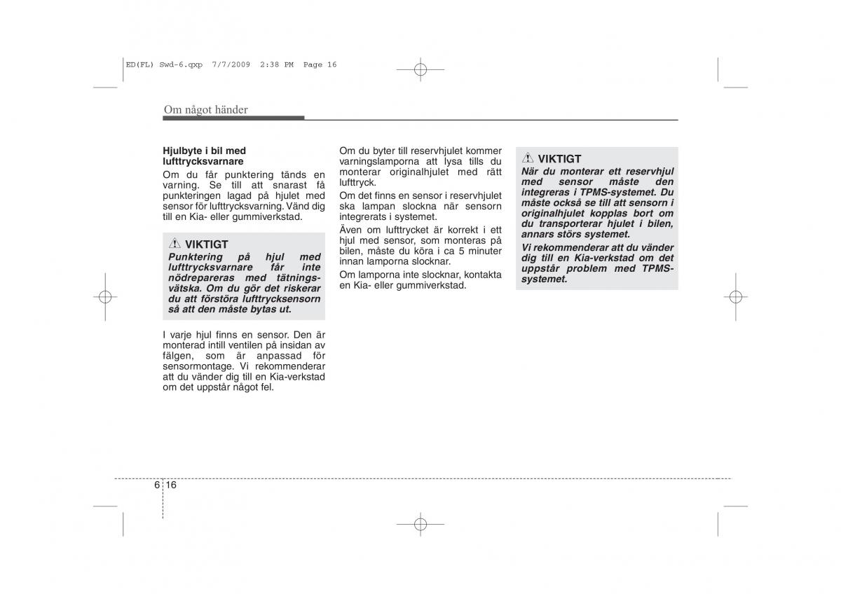 KIA Ceed I 1 instruktionsbok / page 252