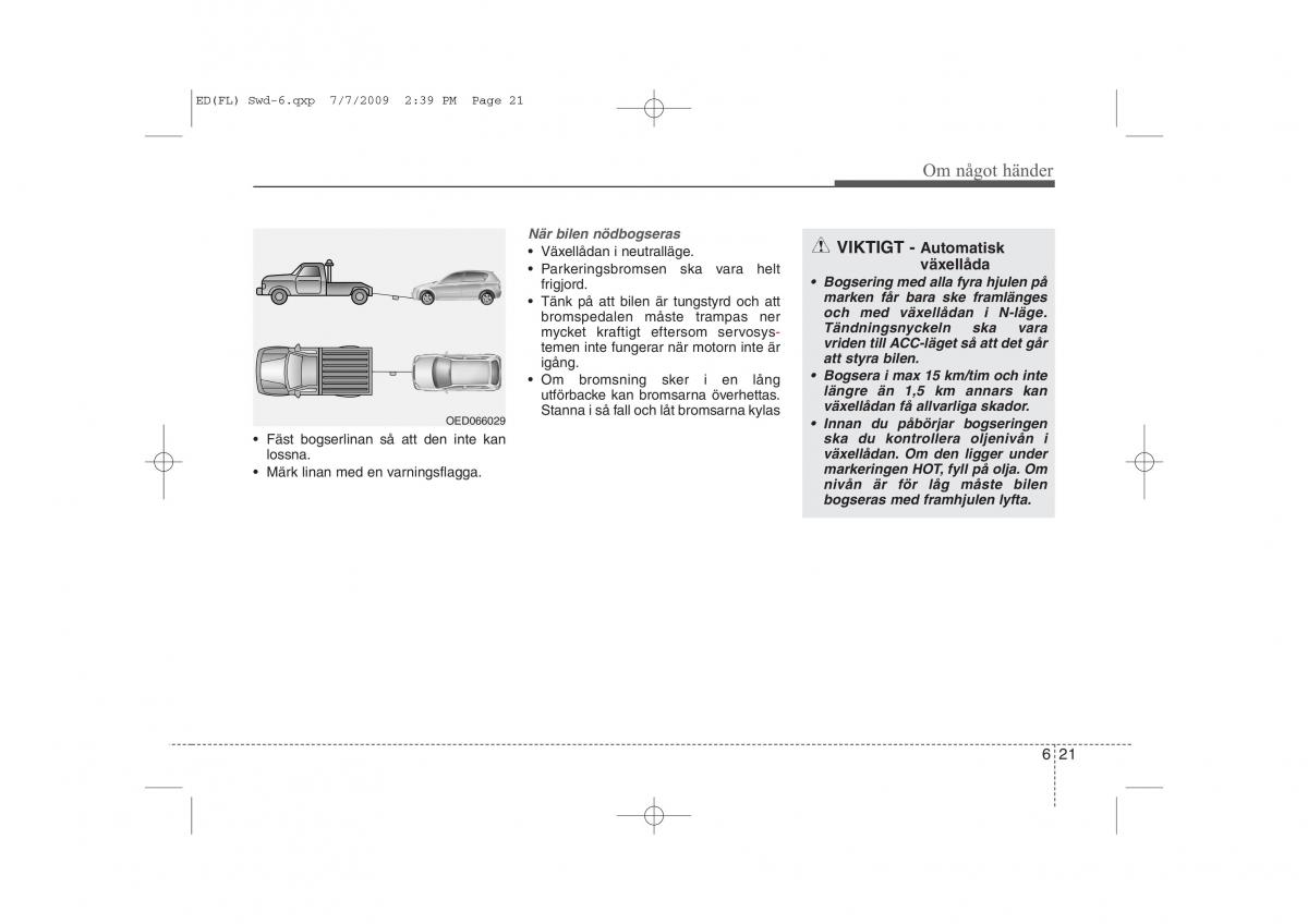 KIA Ceed I 1 instruktionsbok / page 257