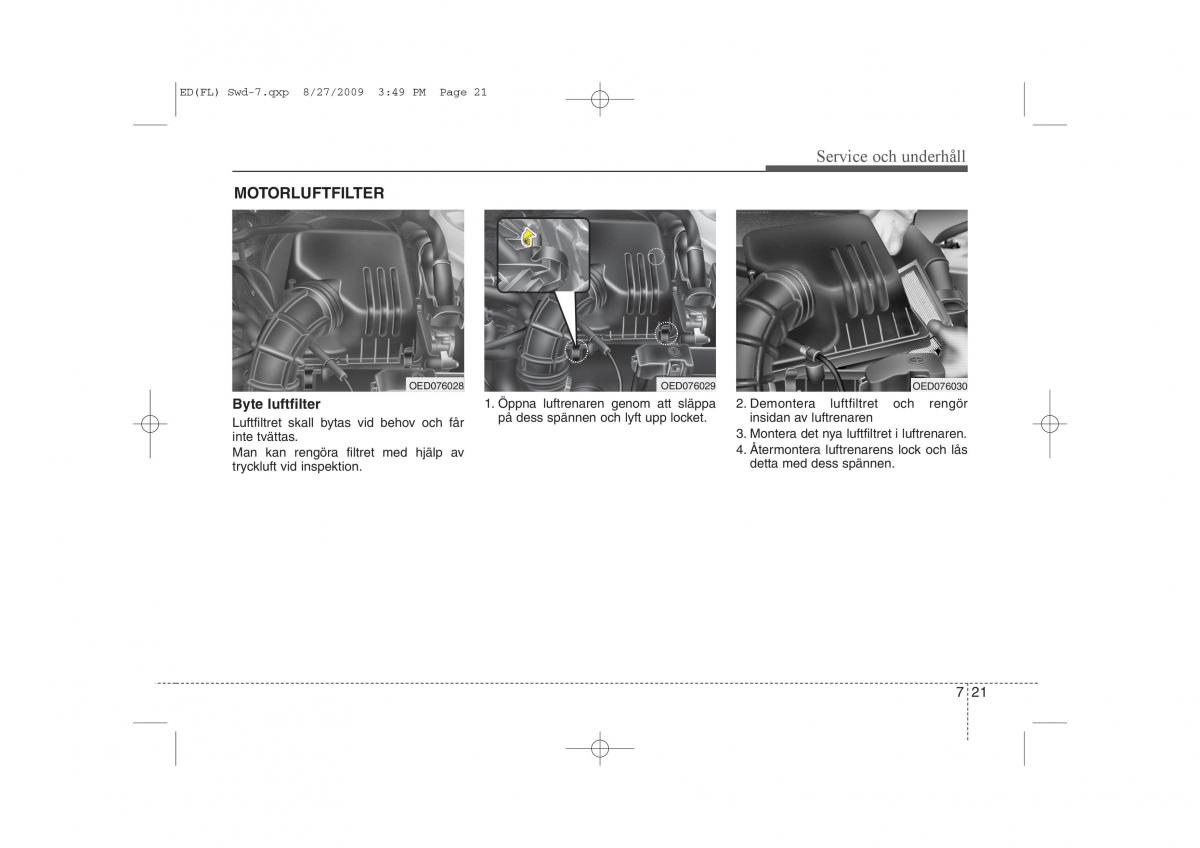 KIA Ceed I 1 instruktionsbok / page 278