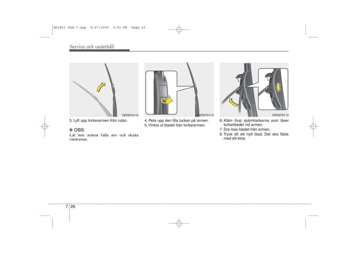 KIA Ceed I 1 instruktionsbok / page 283