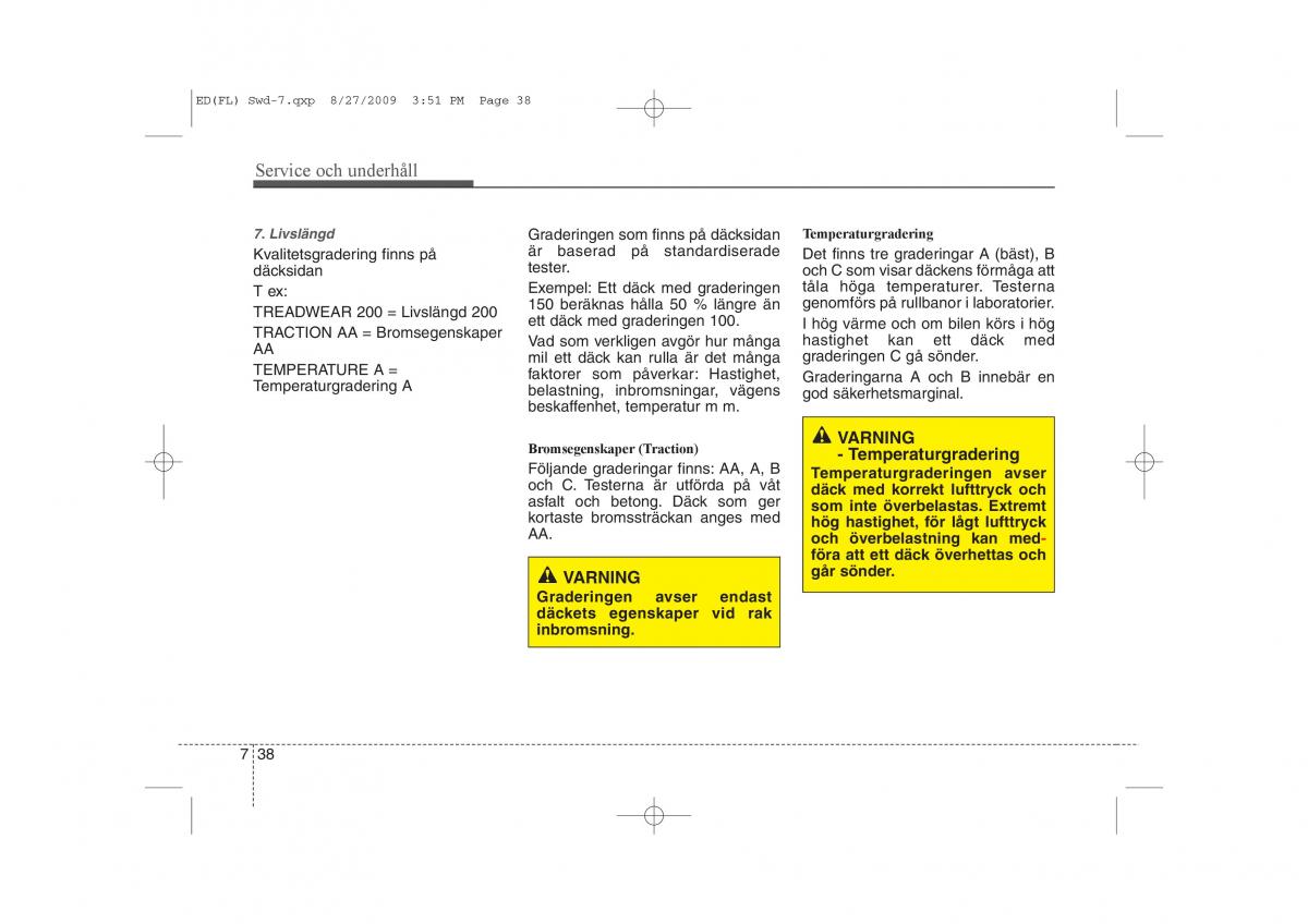 KIA Ceed I 1 instruktionsbok / page 295