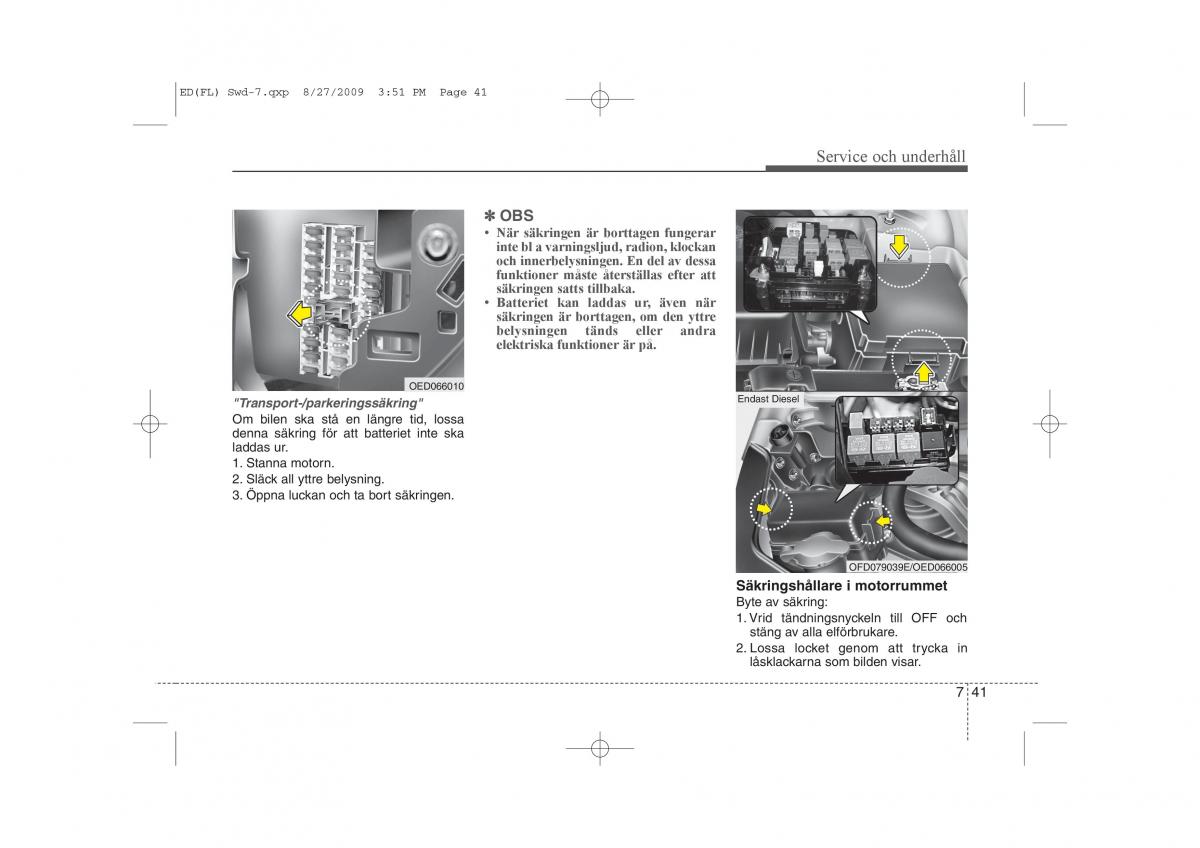 KIA Ceed I 1 instruktionsbok / page 298