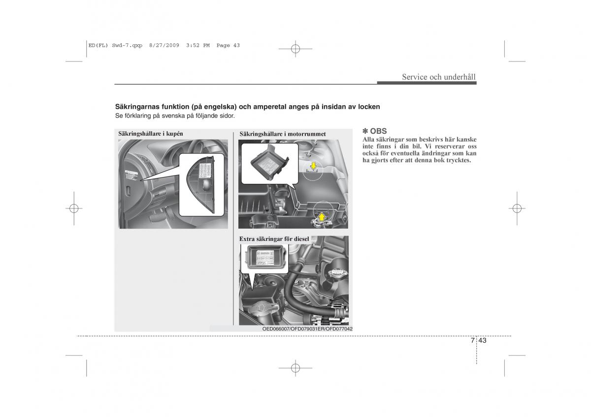 KIA Ceed I 1 instruktionsbok / page 300