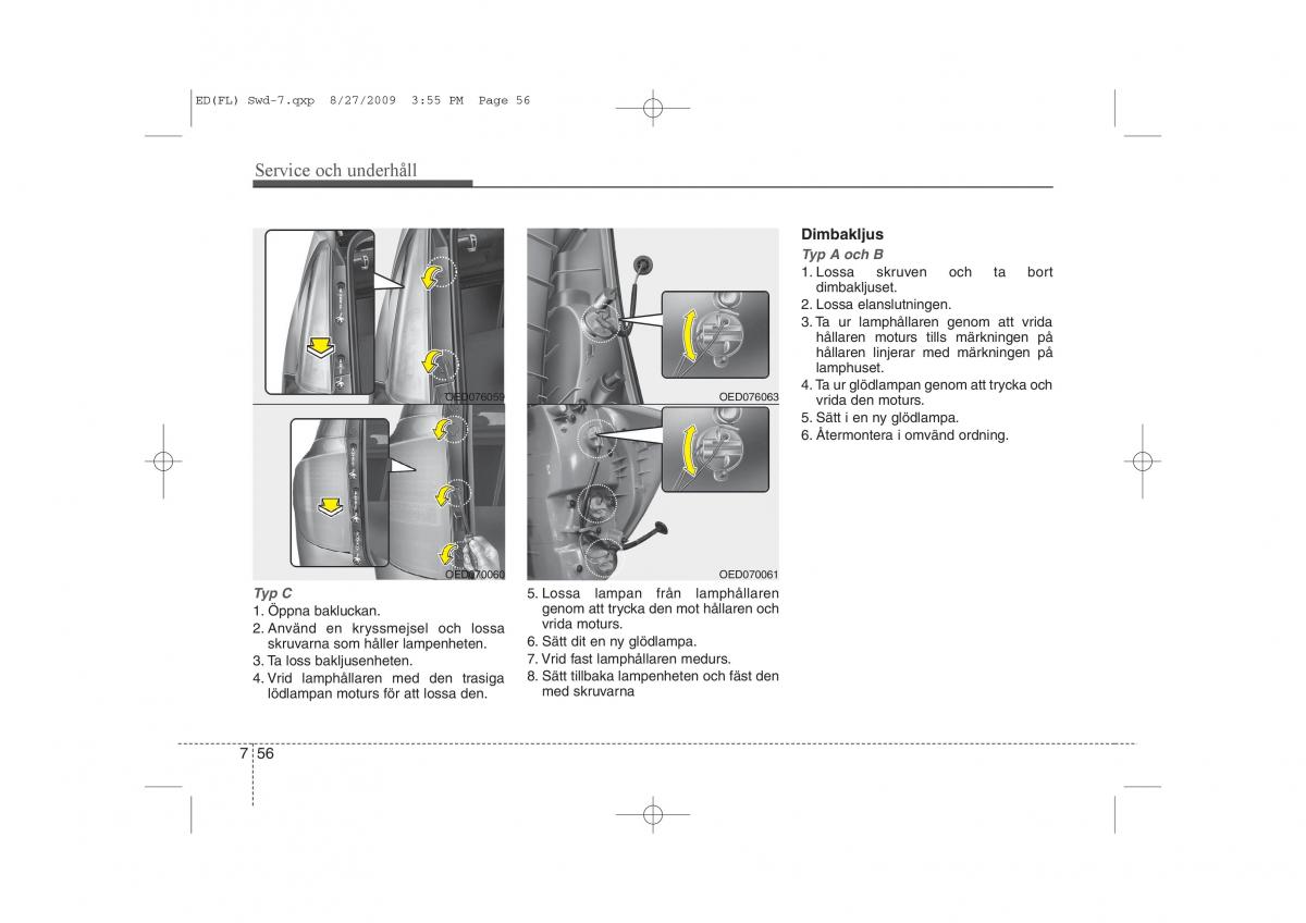 KIA Ceed I 1 instruktionsbok / page 313