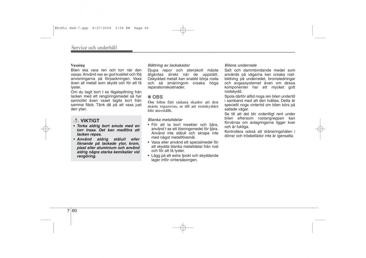 KIA Ceed I 1 instruktionsbok / page 317