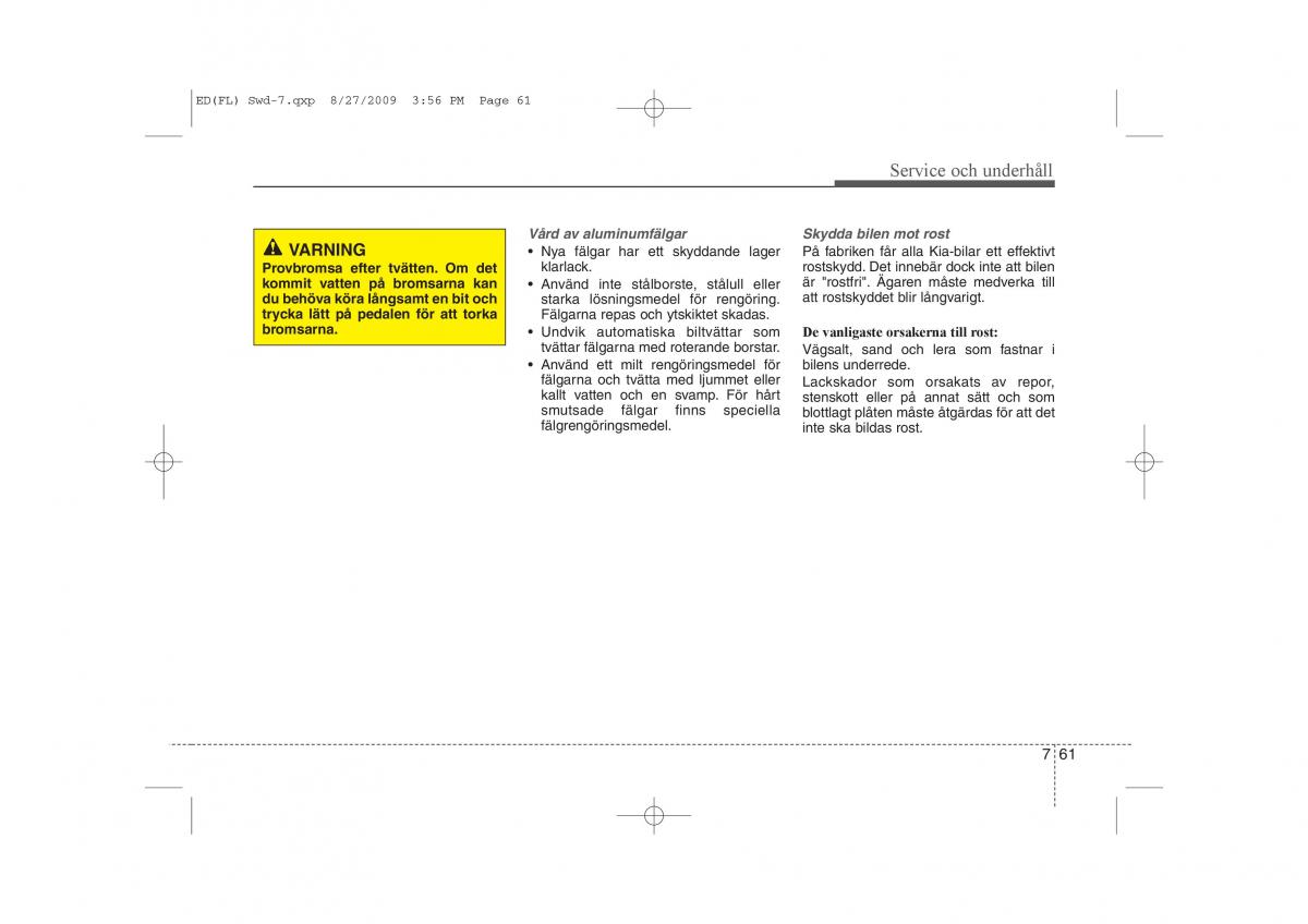 KIA Ceed I 1 instruktionsbok / page 318