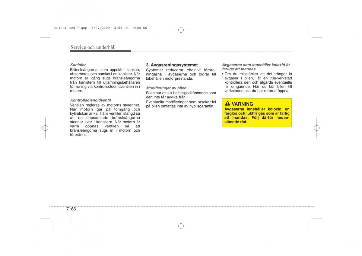 KIA Ceed I 1 instruktionsbok / page 323