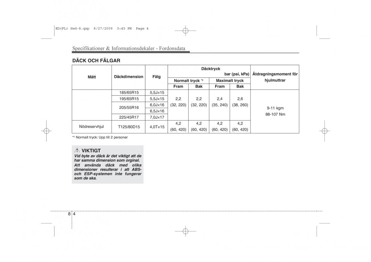 KIA Ceed I 1 instruktionsbok / page 329