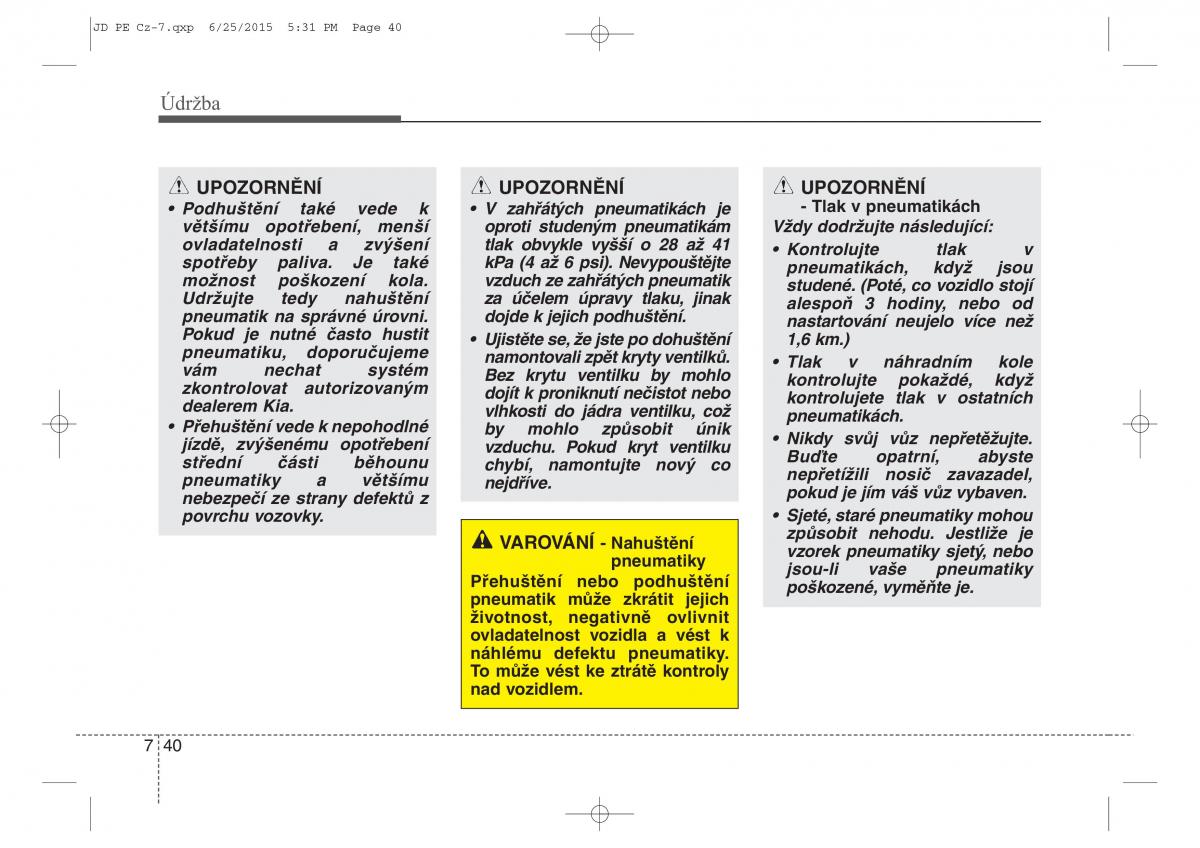 KIA Ceed II 2 navod k obsludze / page 543