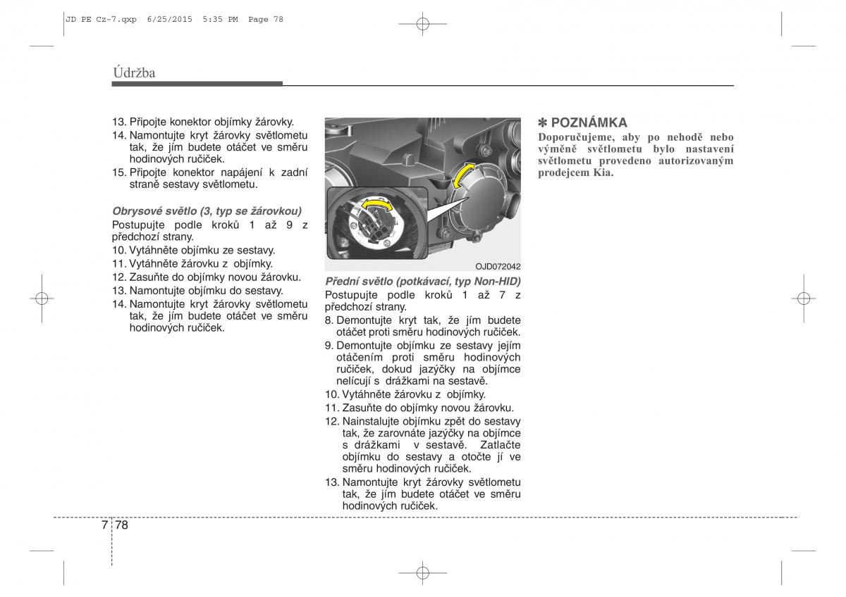 KIA Ceed II 2 navod k obsludze / page 581