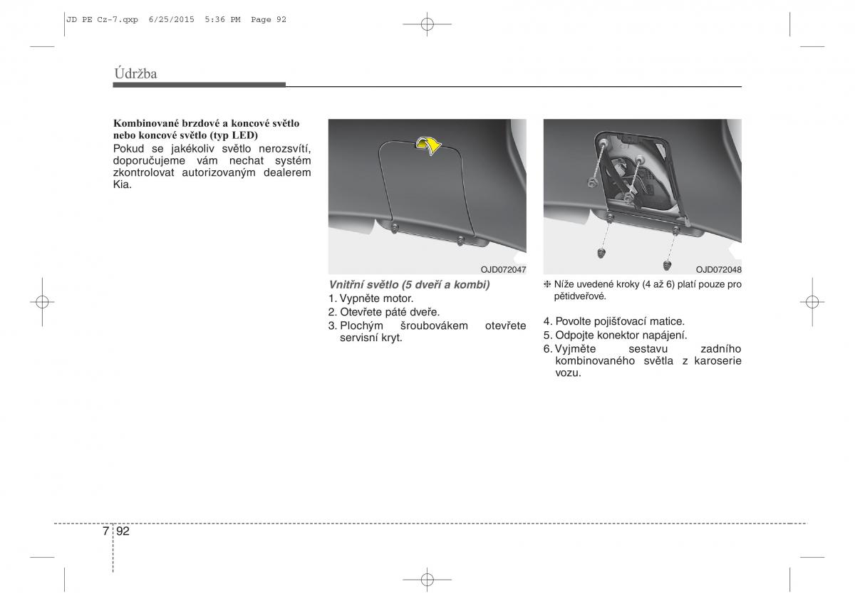 KIA Ceed II 2 navod k obsludze / page 595