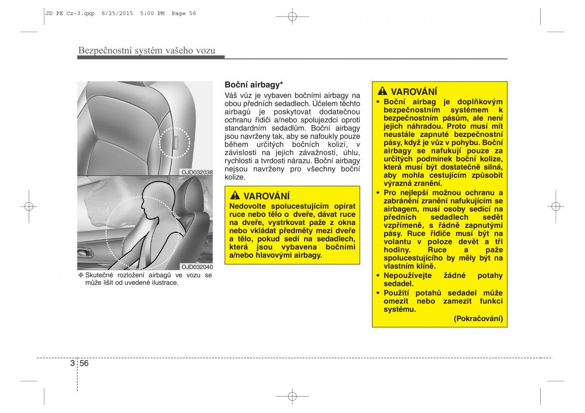 KIA Ceed II 2 navod k obsludze / page 73