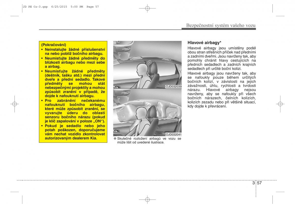 KIA Ceed II 2 navod k obsludze / page 74