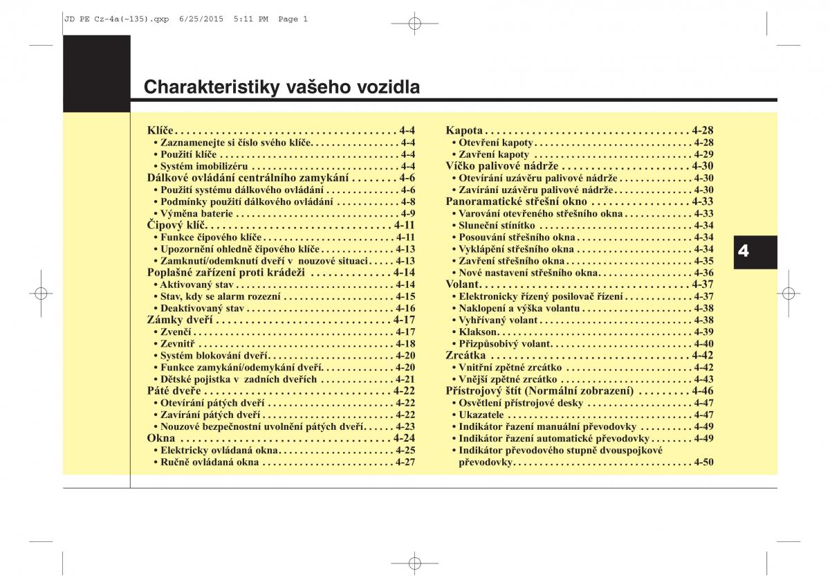 KIA Ceed II 2 navod k obsludze / page 84