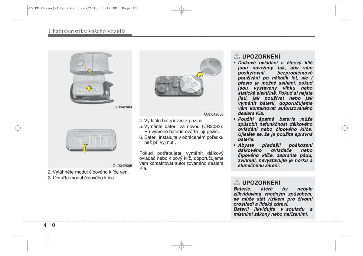 KIA Ceed II 2 navod k obsludze / page 93